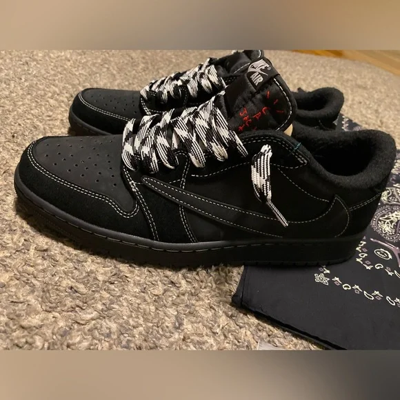 Nike | Shoes | Travis Scott Phantom Black Lows | Poshmark